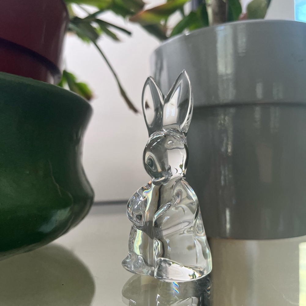 Baccarat Crystal Rabbit - Picture 3 of 4